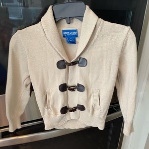 Boys toggle sweater 3T